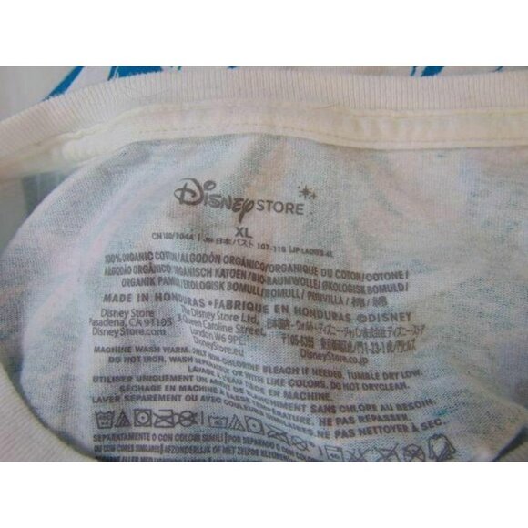 Disney Store Womens Splatter Princess Print Light Sweatshirt Knit Top XL Organic - Picture 8 of 8